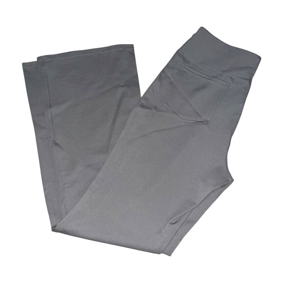 Halara Flex High Waisted Pocket Work Size Pants Sz Large Gray - Picture 3 of 11